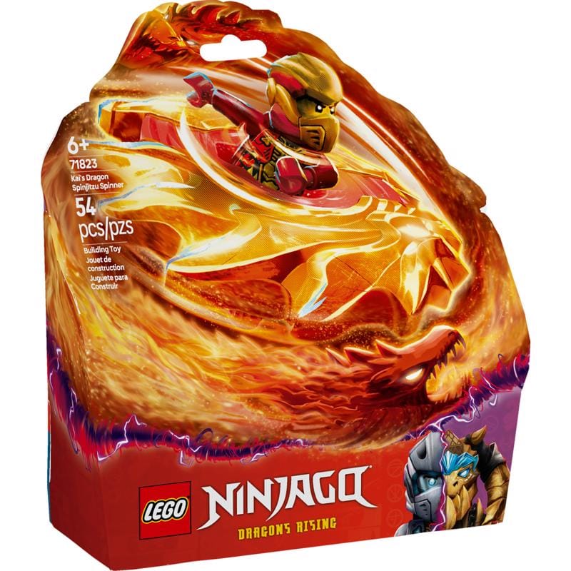 Lego 71823 Ninjago Kai's Dragon Spinjitzu Spinner Building Set Multi 54 pc