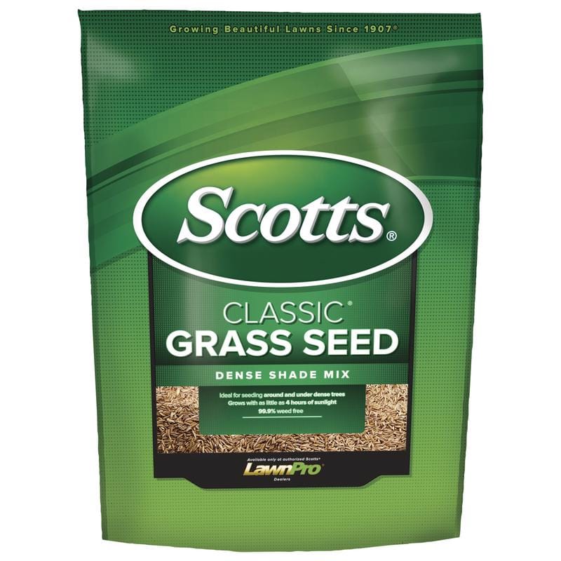 Scotts 17290A Classic Mixed Dense Shade Grass Seed 3 lb