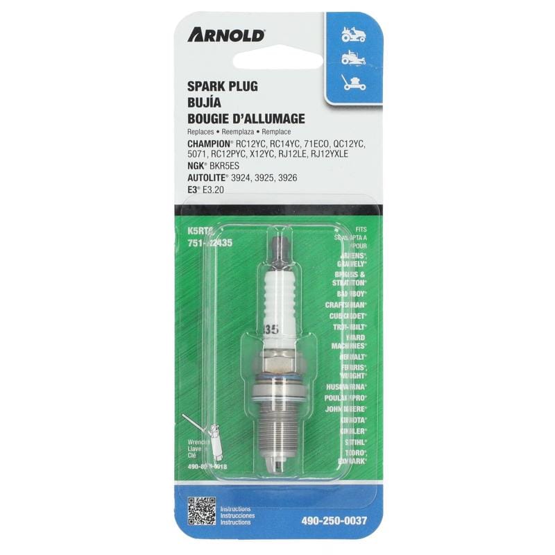Arnold 490-250-0037 Spark Plug RC12YC, RC14YC, BKR5 ES, E3.20