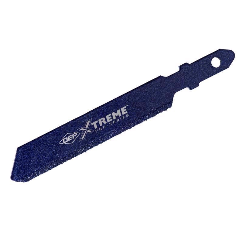 Qep 10585 3 in. Diamond Grit T-Shank Jig Saw Blade 10/14 TPI 1 pk