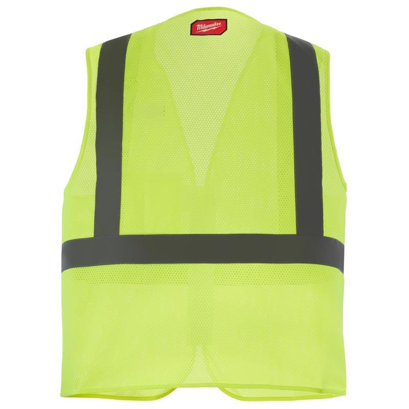 Milwaukee 48-73-2243 YLW ANSI CLASS 2 CRAFT VEST 2X/3X