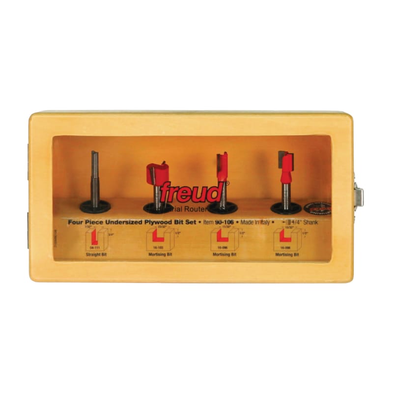 Freud 90-106 Router Bit Set 4 pc