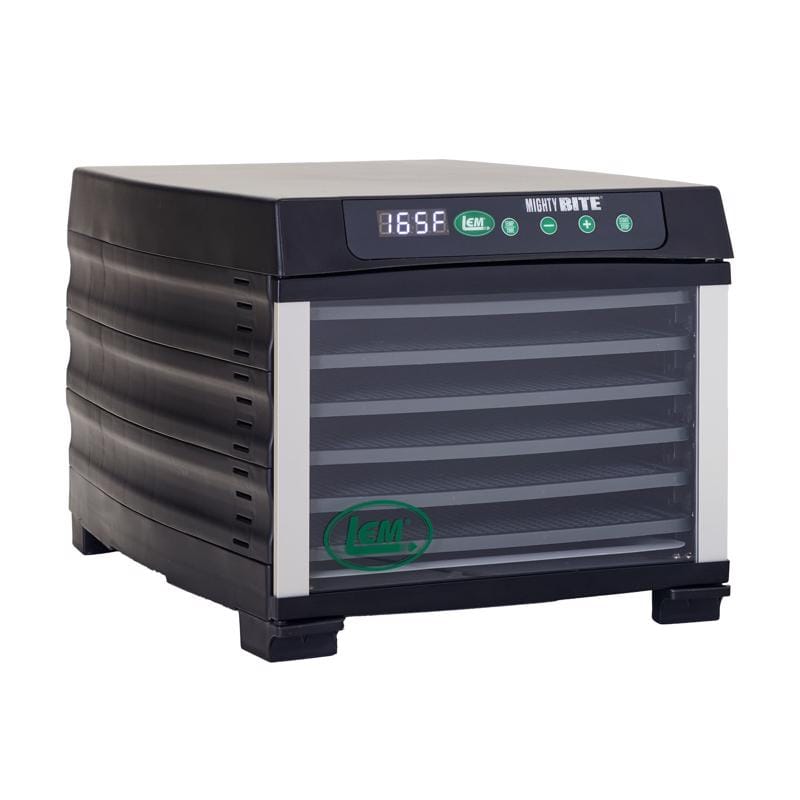 Lem 1729 Matte Black 7 sq ft Food Dehydrator