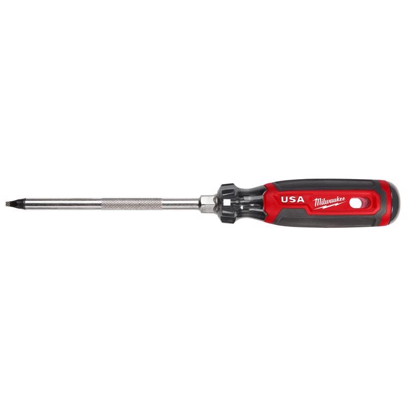 Milwaukee MT219 Made in USA Cushion Grip #3 Square Made in USA Screwdriver 1 pk