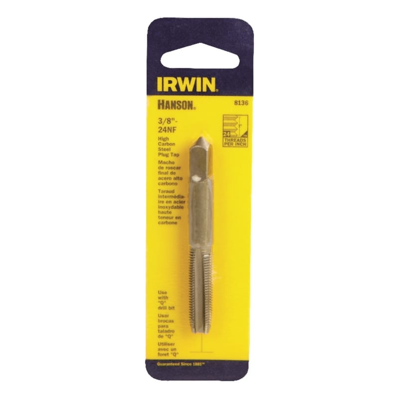 Irwin 8136 Hanson SAE 3/8 in. Fraction Tap