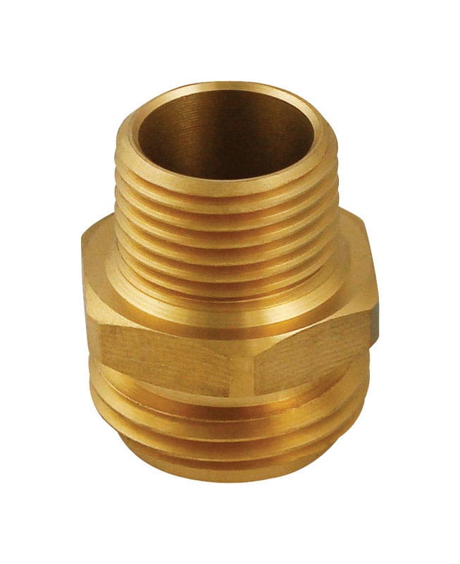 Plumb Pak PP850-50 Brass 1/2 in. D X 3/4 in. D Hose Adapter 1 pk