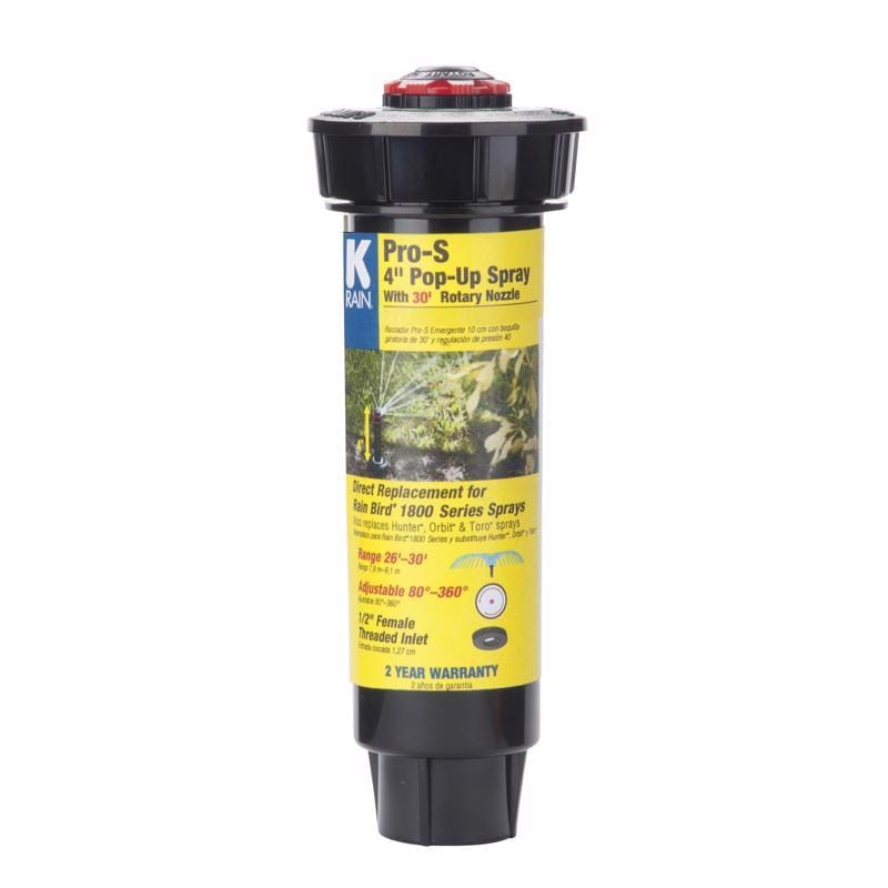 K Rain 30653 Pro S 4 in. H Adjustable Pop-Up Spray Head