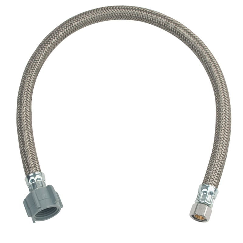 BrassCraft PSB836 Speedi Plumb Plus 3/8 in. Compression pc X 1/2 in. D FIP 20 in. Polymer Supply Line