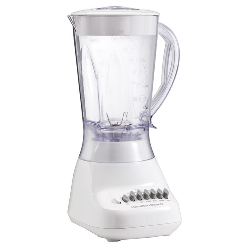 Hamilton Beach 50166G White Metal/Plastic Blender 56 oz 10 speed