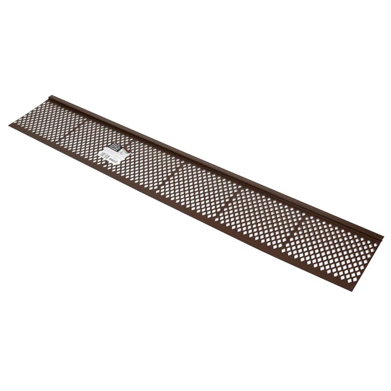 Amerimax 86379 6.5 in. W X 36 in. L Brown Plastic Snap-in Filter 1 pk