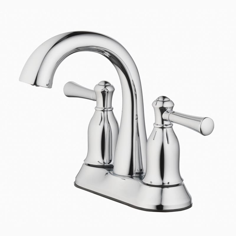 Oakbrook Collection 67579W-6301 Verona Chrome Modern Two-Handle Bathroom Sink Faucet 4 in.