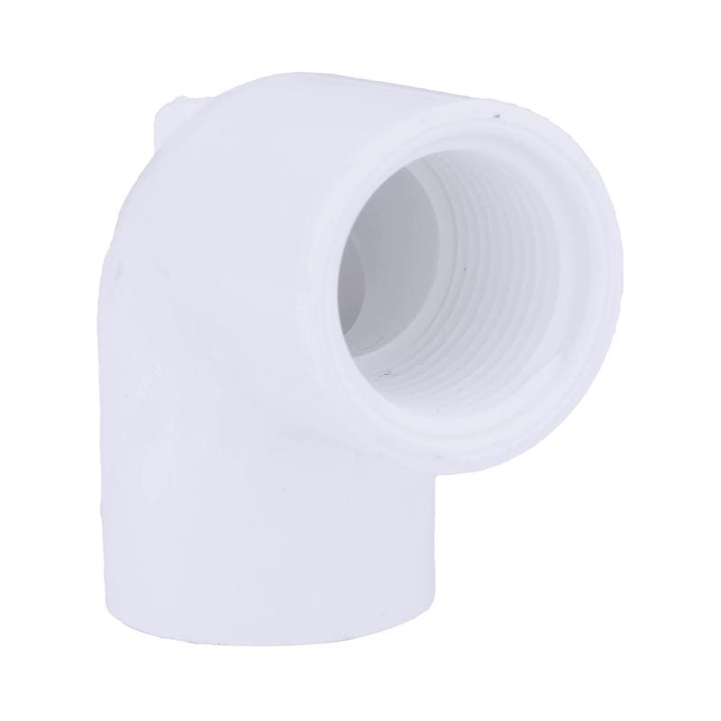 Charlotte Pipe PVC 02302 0800 Schedule 40 3/4 in. FPT X 3/4 in. D FPT PVC Elbow 1 pk