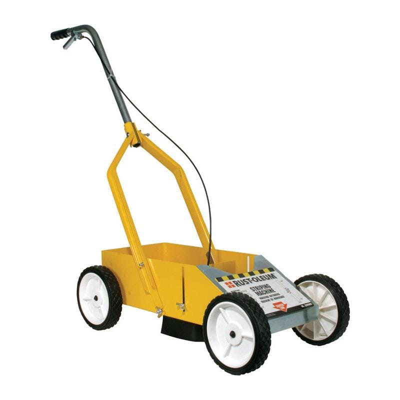 Rust-Oleum 2395000 13 in. W X 32 in. L Black/Yellow Plastic/Steel Striping Machine