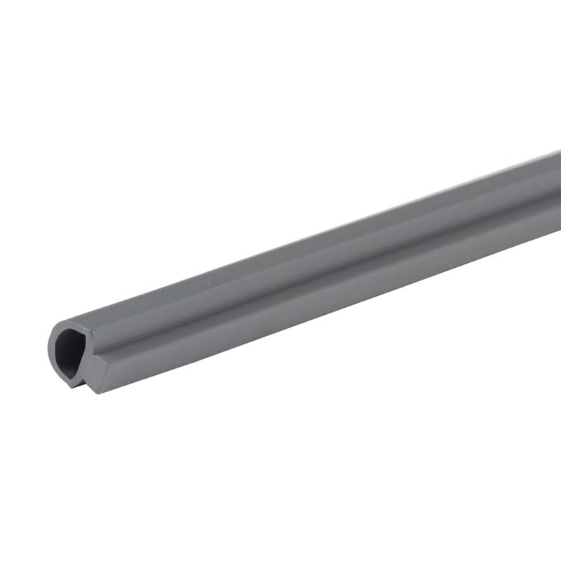 M-D Building Products 13409 0.31 in. H X 0.38 in. W X 36 in. L Vinyl Threshold Replacement Insert Gray