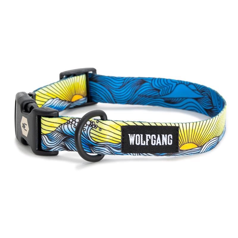 Wolfgang WC-003-111 Multicolored DawnPatrol Polyester Dog Adjustable Collar Large