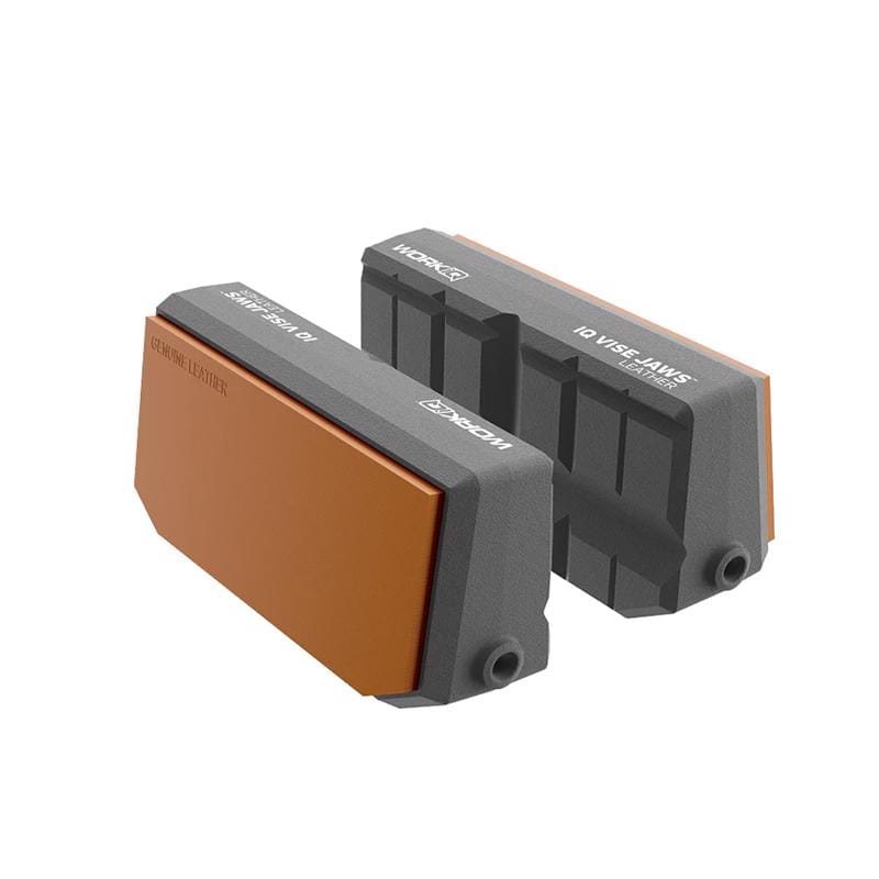 Work IQ IQVJL Vise Jaws - Leather Die Cast Aluminum Vise