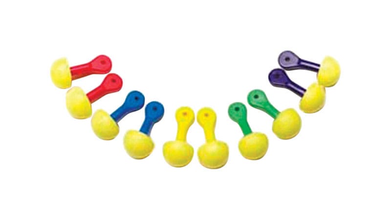 3M 321-2200 E-A-R 25 dB Polyurethane Foam Earplugs Yellow 100 pair