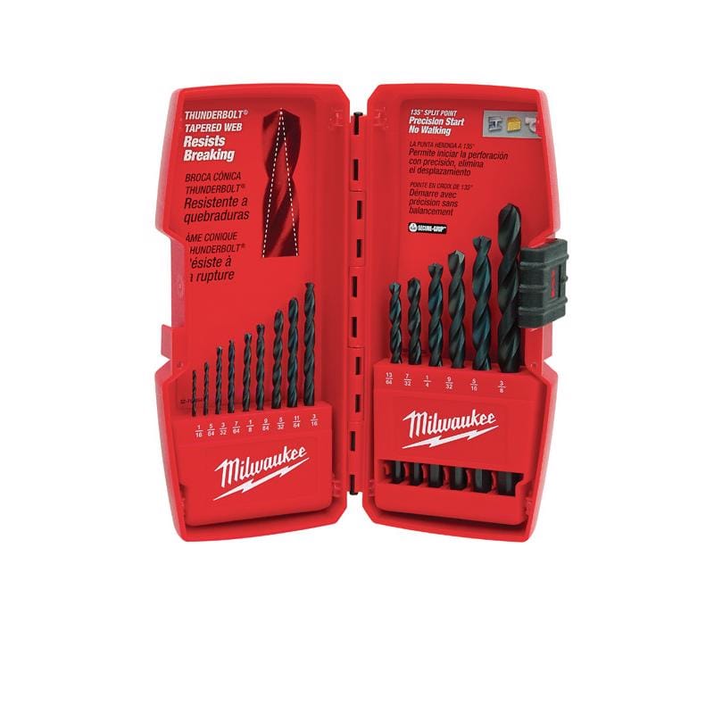 Milwaukee 48-89-2803 Bit 15 Piece Thunderbolt Black Oxide Set