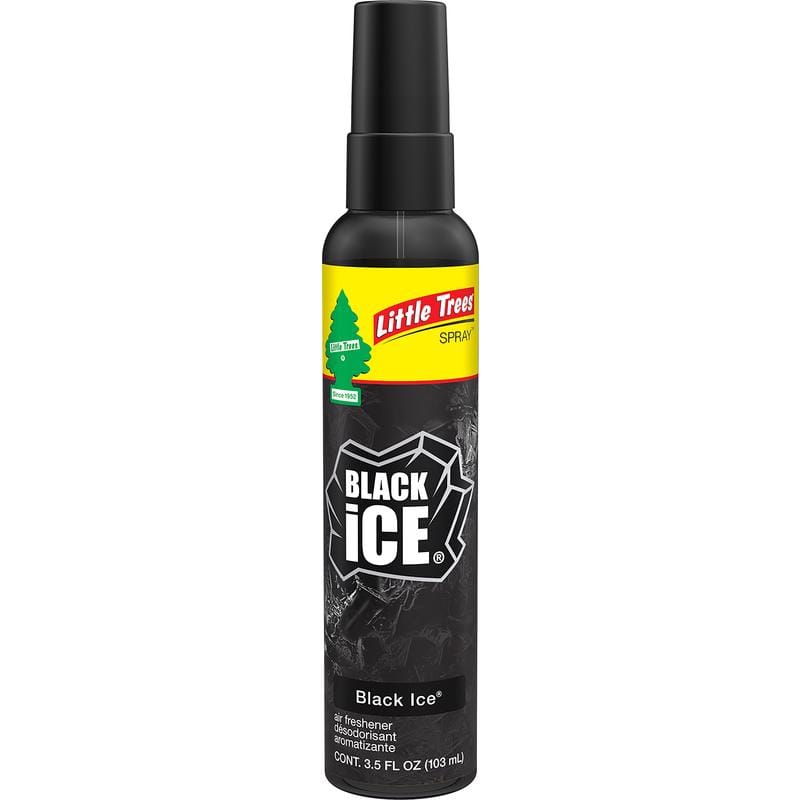 Little Trees UPS-06355 Spray Black Ice Scent Car Air Freshener 3.5 oz Liquid 1 pk