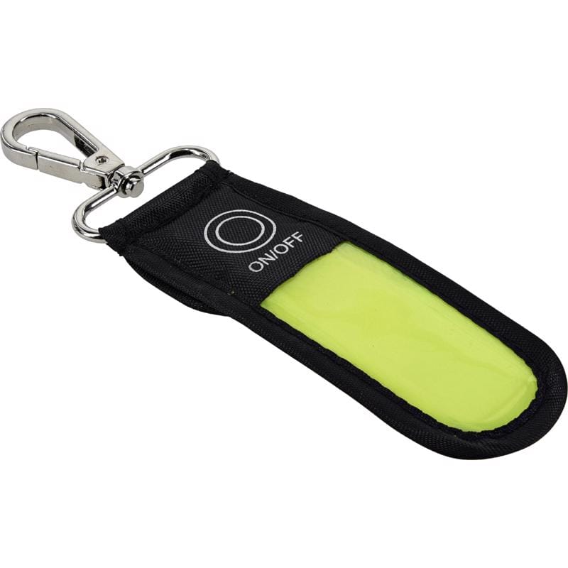 Hillman 9983531 Nylon Multicolored Clip/Hook Keychain w/LED Light