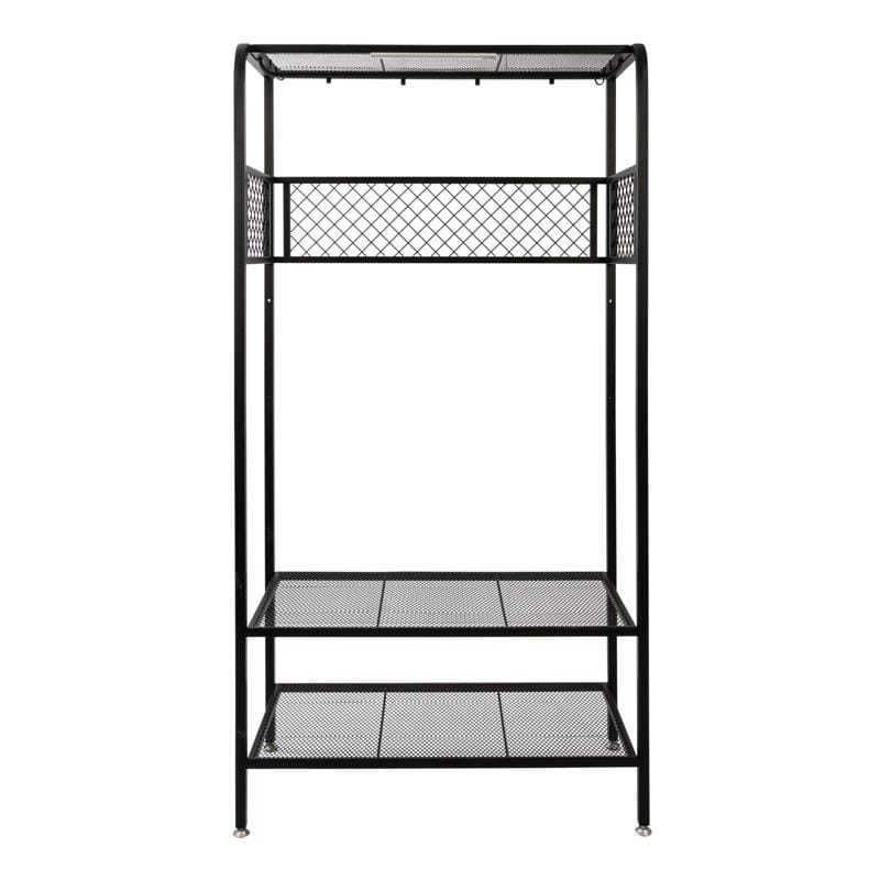 Honey-Can-Do SHF-09842 72 in. H X 38 in. W X 18 in. D Steel Storage Rack