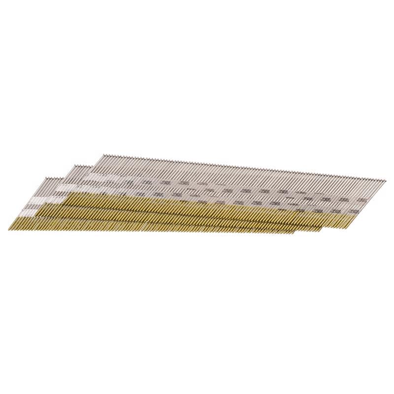 Senco DA21EPBN 2 in. L X 15 Ga. Angled Strip Bright Finish Nails 34 deg 4000 pk