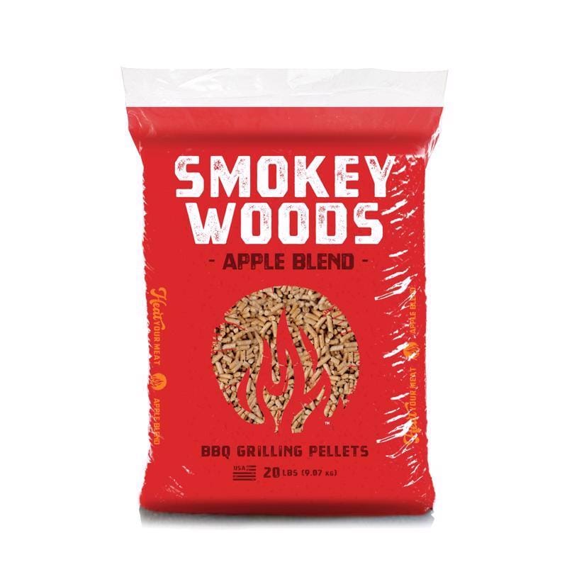 Smoky Woods J056 Smokey Woods Hardwood Pellets All Natural Apple 20 lb