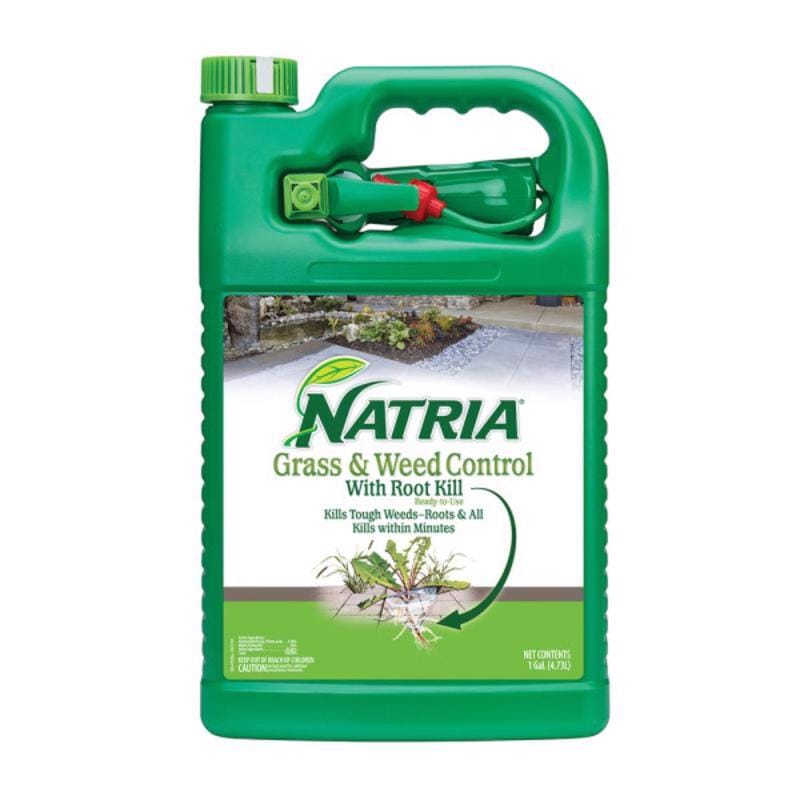 Natria 707201A Ready-to-Use Weed and Grass Killer RTU Liquid 1 gal