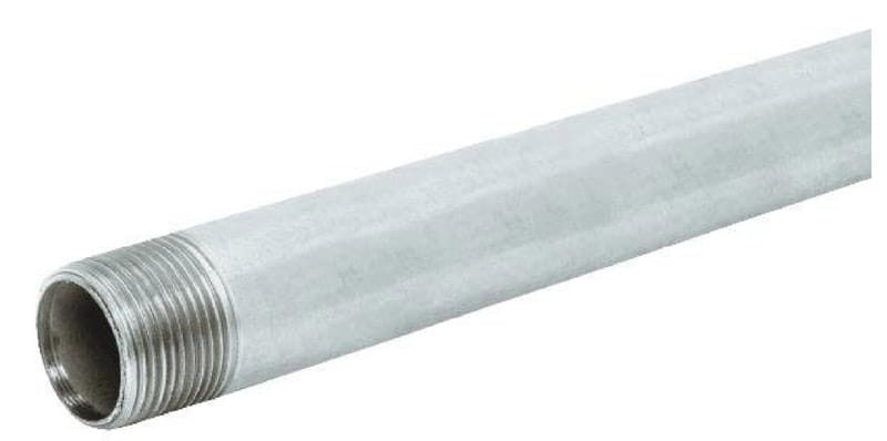 United Pipe & Steel GTO0140145S10 Import 1-1/2 in. D X 10 ft. L Galvanized Steel Pipe