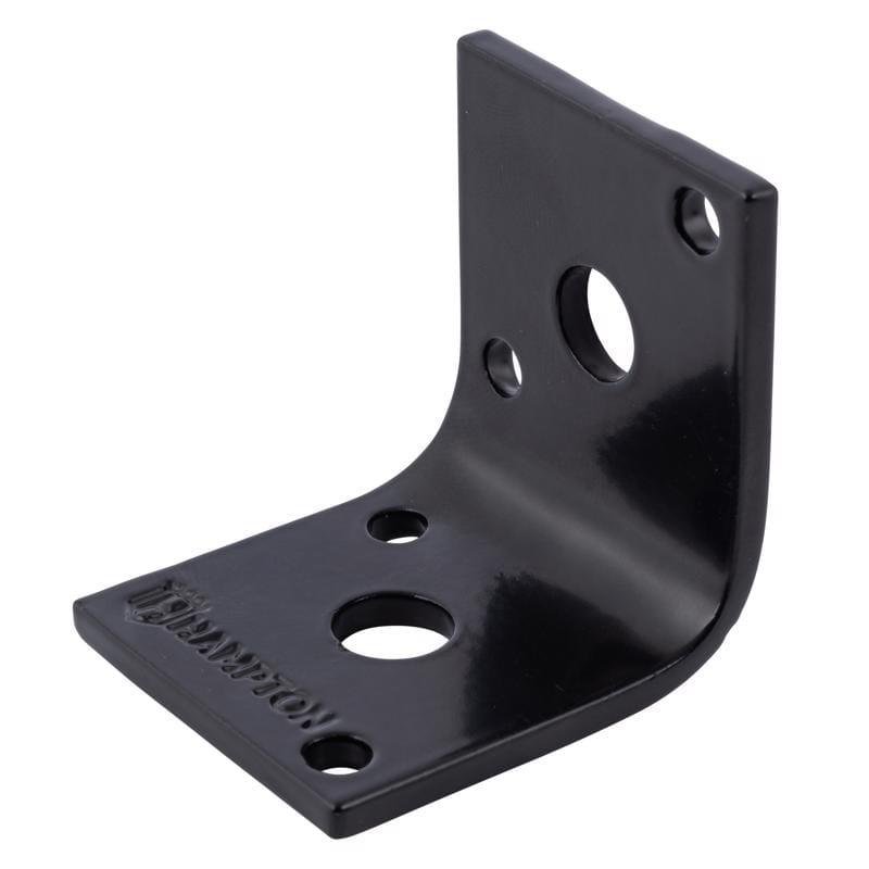 Hampton 02-3405-001 1.5 in. H X 1.65 in. W X 1/8 in. D Black Steel Inside/Outside Brace