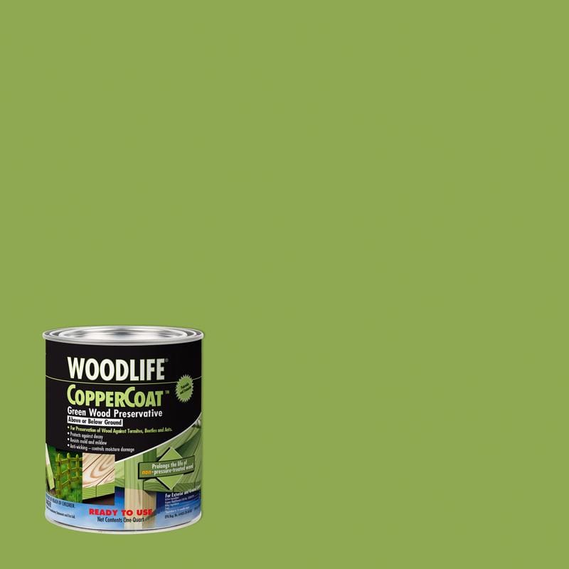 Wolman 1904A Woodlife Green Semi-Transparent Water-Based Wood Preservative 1 qt