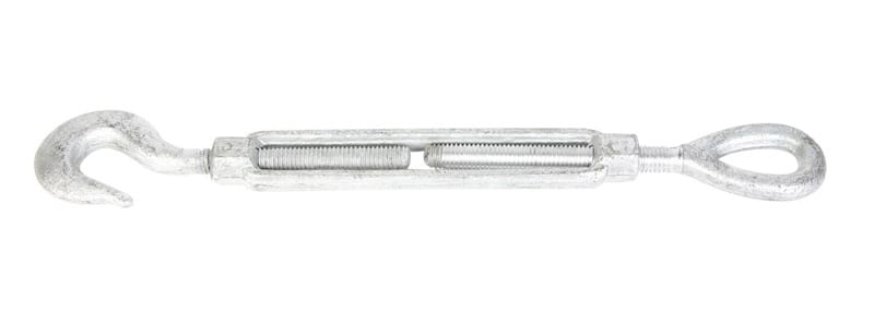 Baron 16129 Galvanized Steel Turnbuckle 1500 lb. cap.