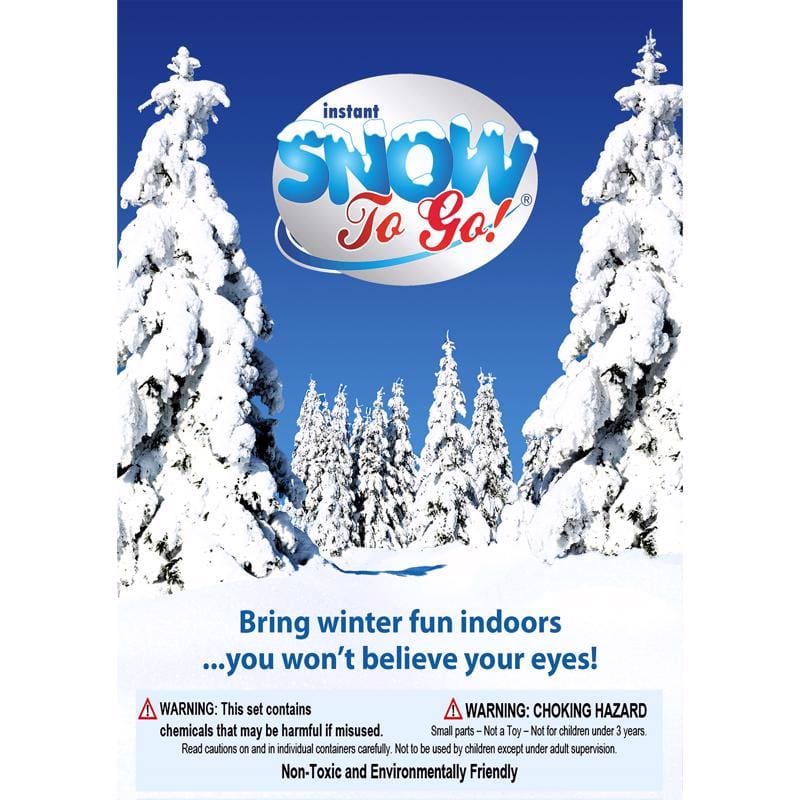 Snow To Go! SNO-400 White Artificial Snow
