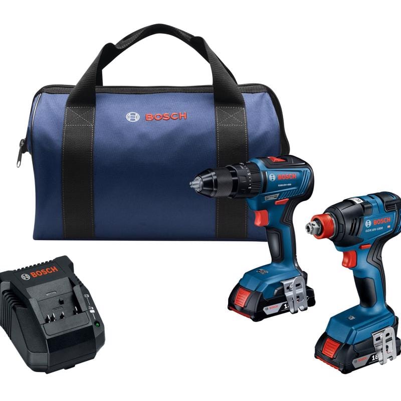 Bosch GXL18V-240B22 18V Cordless Brushless 2 Tool Combo Kit