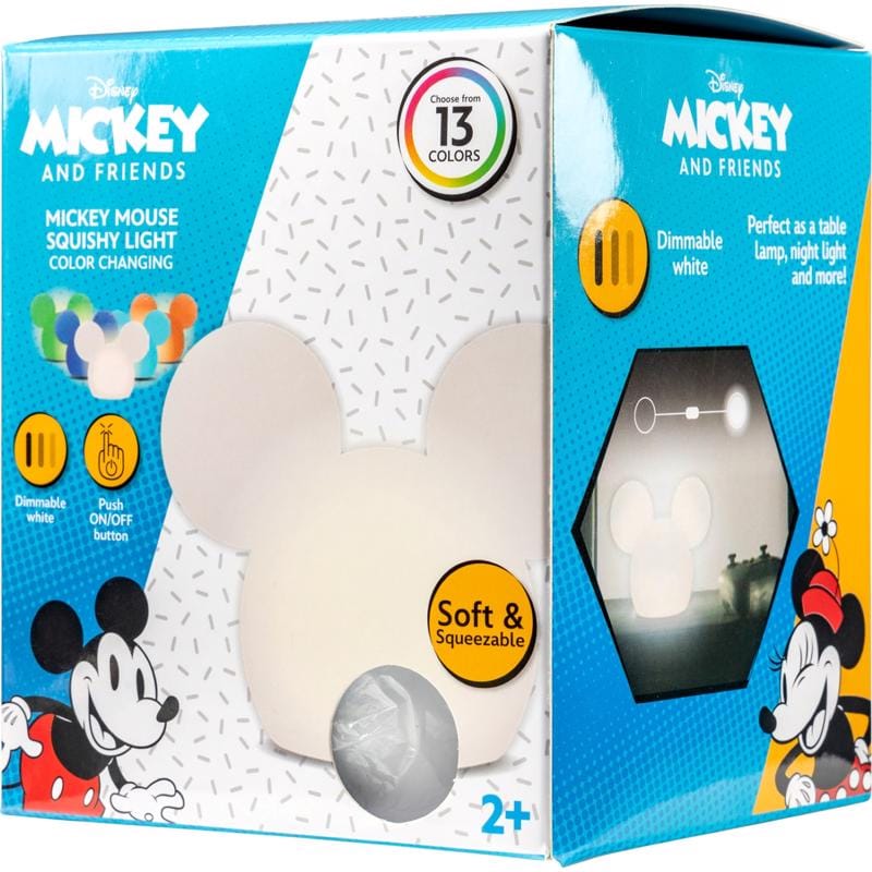Disney 66944 Manual Battery Powered Mickey Mouse LED Night Light