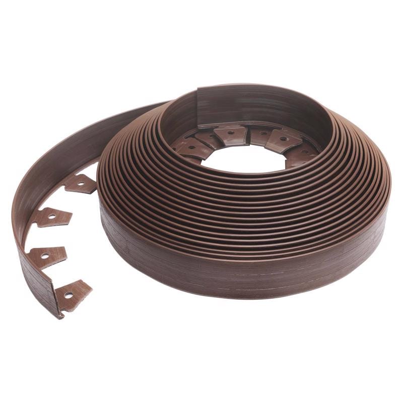 EasyFlex 3220BRP-20-4 20 ft. L X 2.5 in. H Plastic Brown Coiled Edging