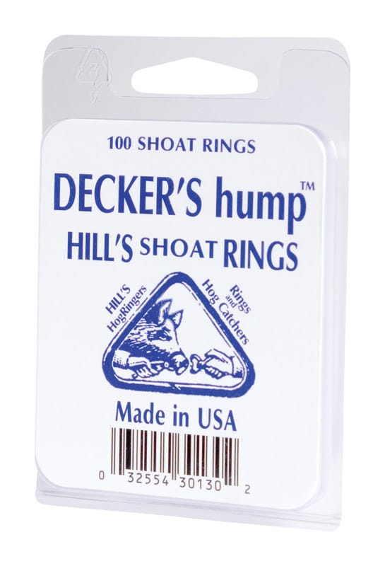 Decker 2 12.5 Ga. Animal Ring For Shoat 100 pk