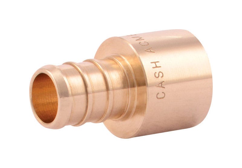 Sharkbite UC600LFCP25 1/2 in. FPT X 1/2 in. D FPT Brass Female Adapter