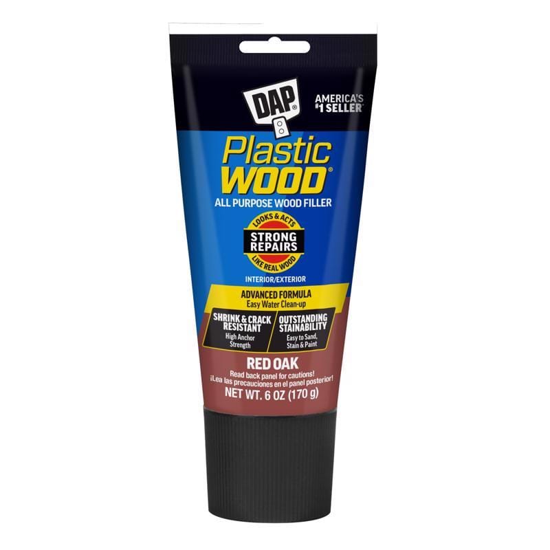 Dap 7079800583 Plastic Wood Red Oak Wood Filler 6 oz