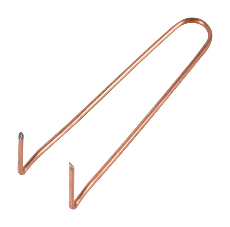 Warwick Hanger 550-2 1/2 in. 6 ft. Copper Plated Carbon Steel Wire Pipe Hook
