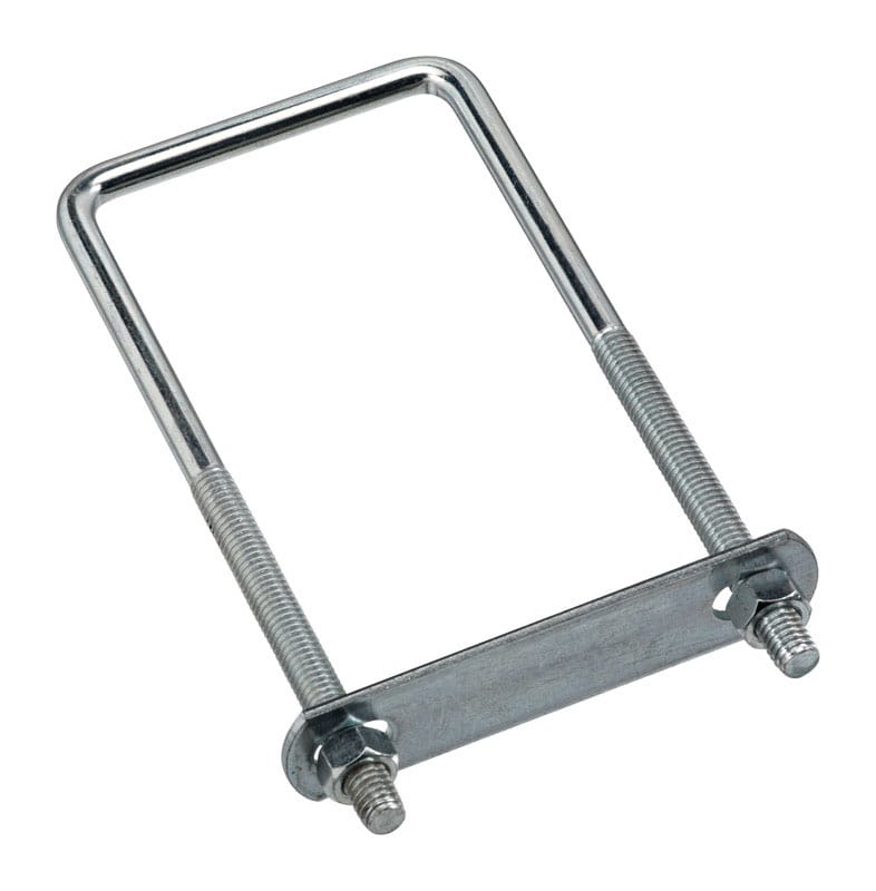 National Hardware N222-372 3/8 in. X 3 in. W X 7 in. L Coarse Zinc-Plated Steel Square U-Bolt