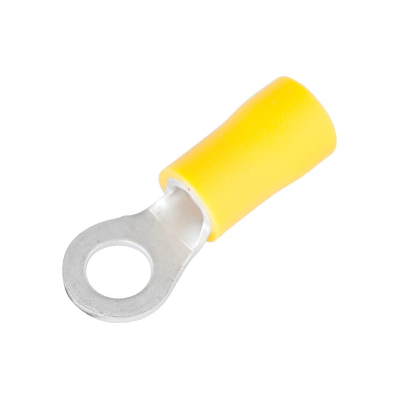Gardner Bender 21-106 12 AWG Insulated Ring Terminal Yellow 8 pk