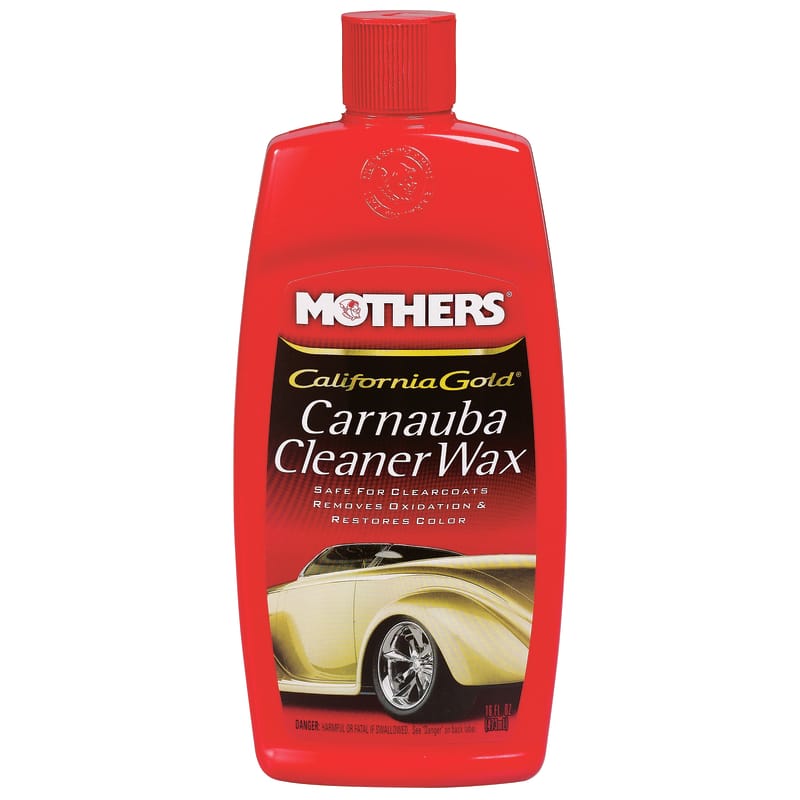 Mothers 05701 California Gold Carnauba Cleaner Wax 16 oz