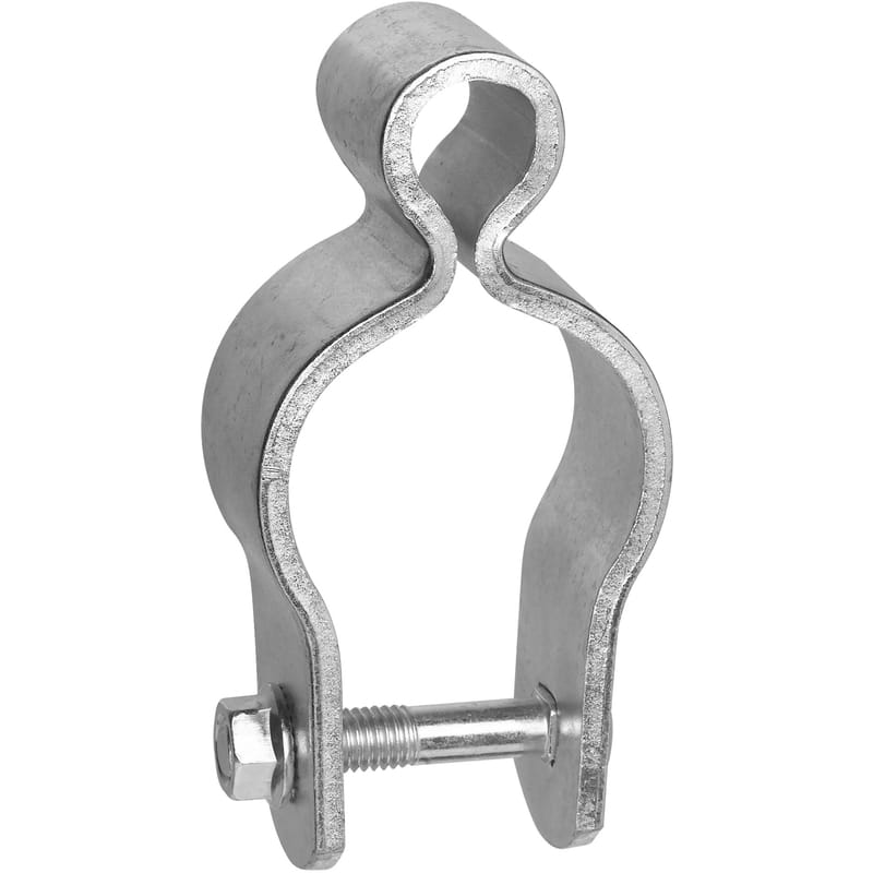 National Hardware N275-495 2 in. L Zinc-Plated Silver Steel Pipe Hinge 1 pk