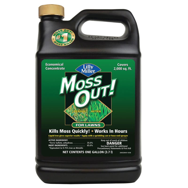 Lilly Miller 100099156 Moss Out Moss Killer RTU Liquid 1 gal