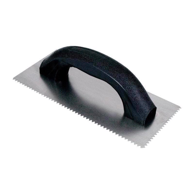 Qep 10115 9 in. W X 4 in. L Steel V Notched Trowel