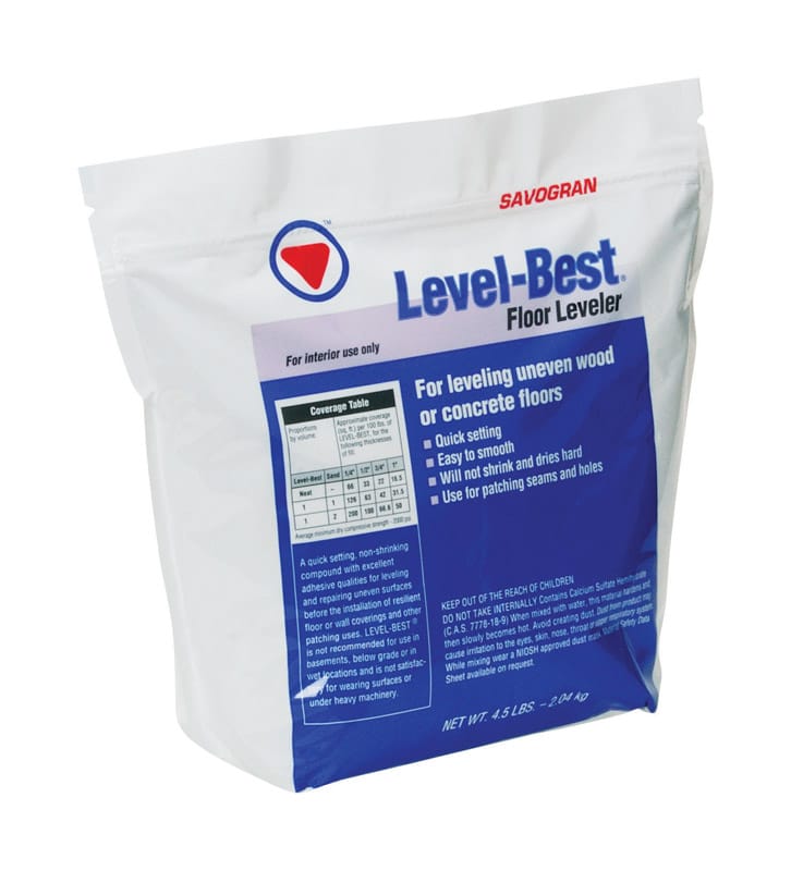 Savogran 12832 Level-Best White Patch and Leveler 4.5 lb