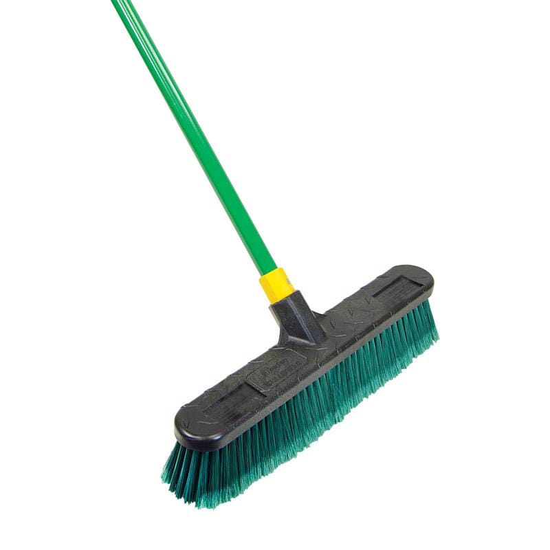 Quickie 528ZQK Bulldozer Polypropylene 18 in. Multi-Surface Push Broom