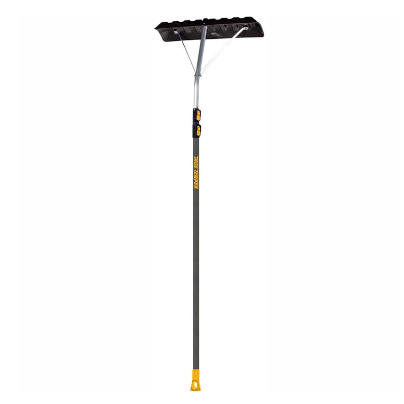 True Temper 193055510 24 in. W X 17 ft. L Poly Roof Rake