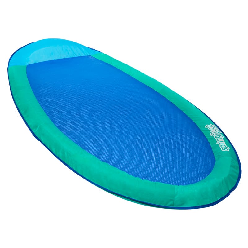 Swimways 6069163 Hyper-Flate Valve Assorted Fabric/Mesh Inflatable Spring Float Original Pool Float
